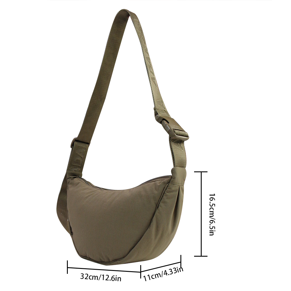 Nylon crossbody bag 