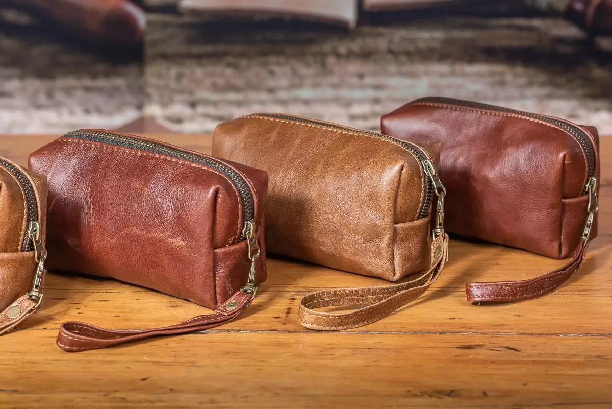 Leather Cosmetic Bags