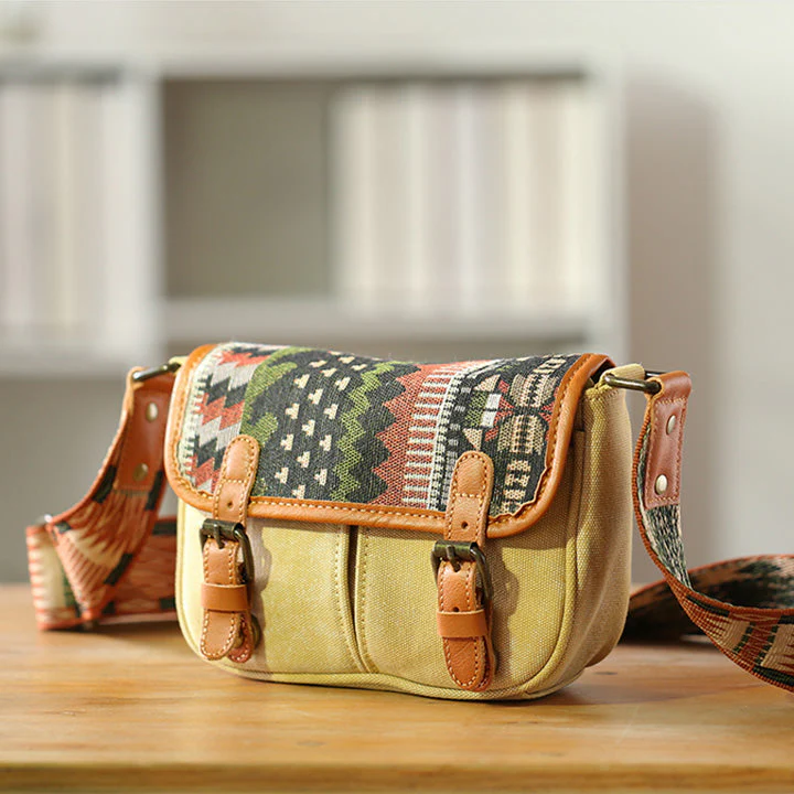 canvas crossbody bag