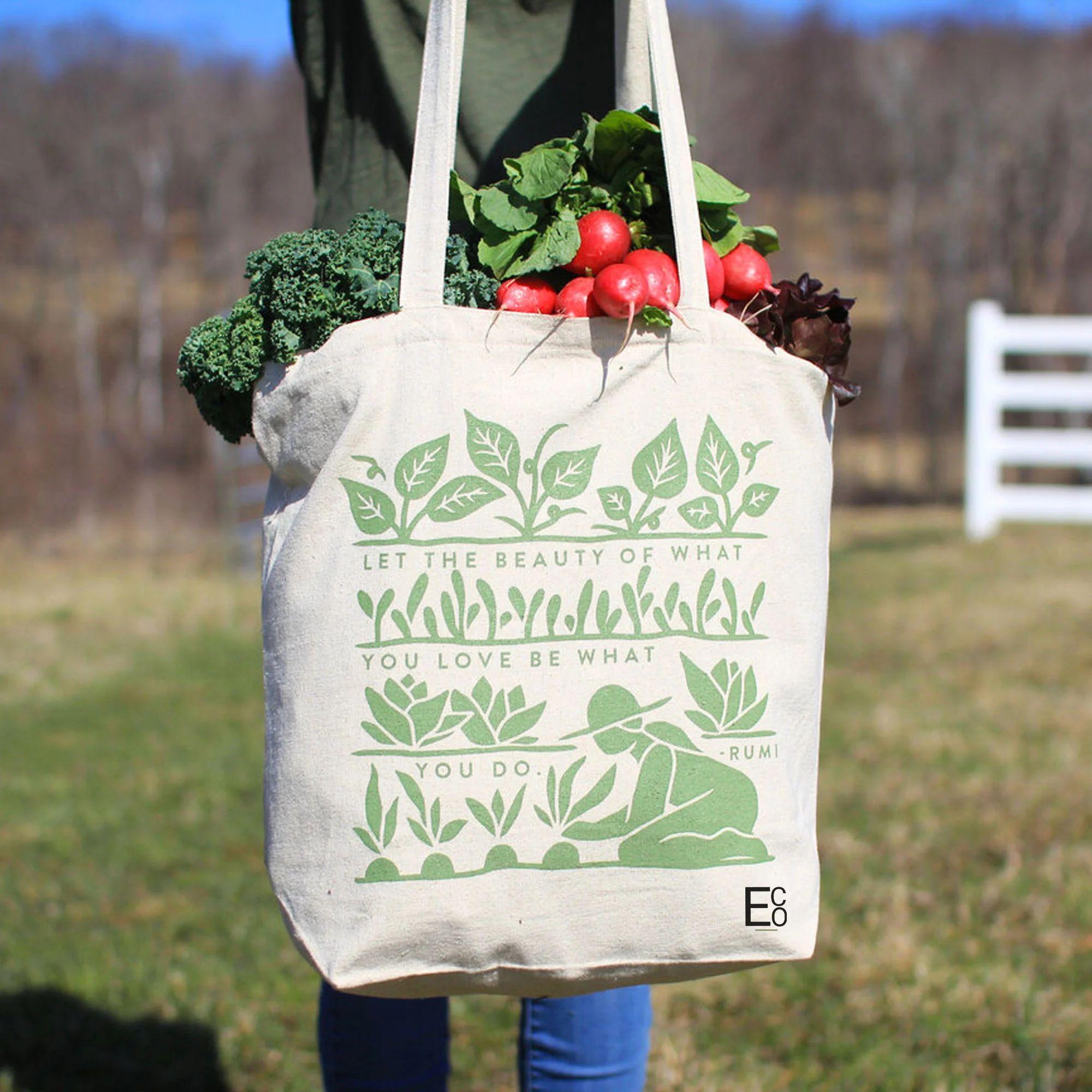 canvas shopping bag