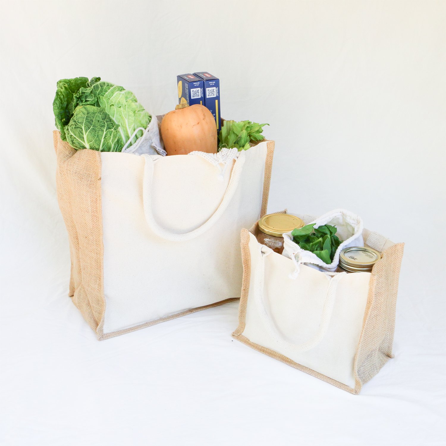 canvas shopping bags