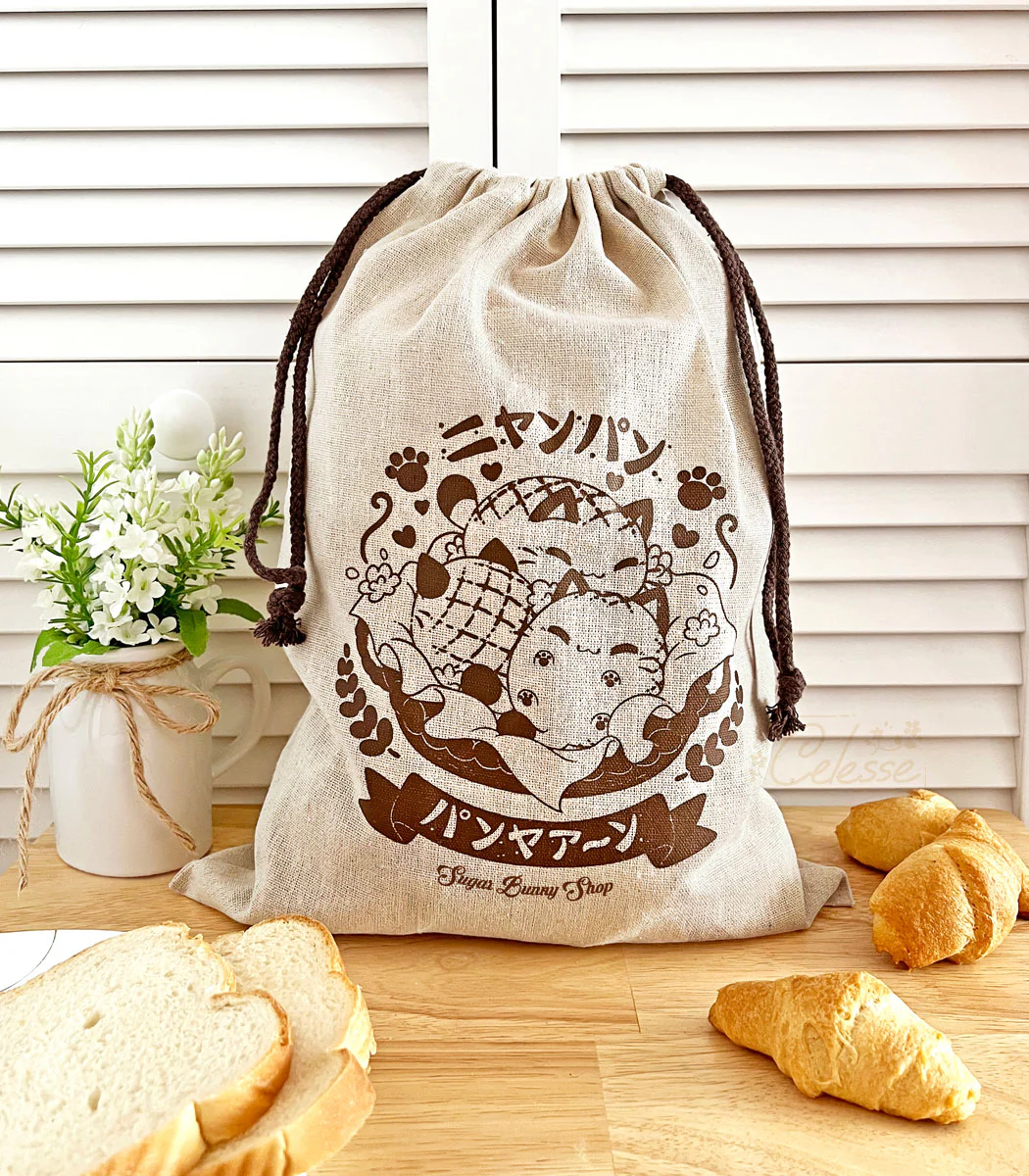 linen bread bag